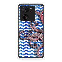 Thumbnail for Xiaomi 13T Chevron Devilfish θήκη από τη Smartfits με σχέδιο στο πίσω μέρος και μαύρο περίβλημα | Smartphone case with colorful back and black bezels by Smartfits