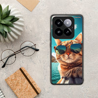 Thumbnail for Summer Cat - Xiaomi 14 Pro 5G case