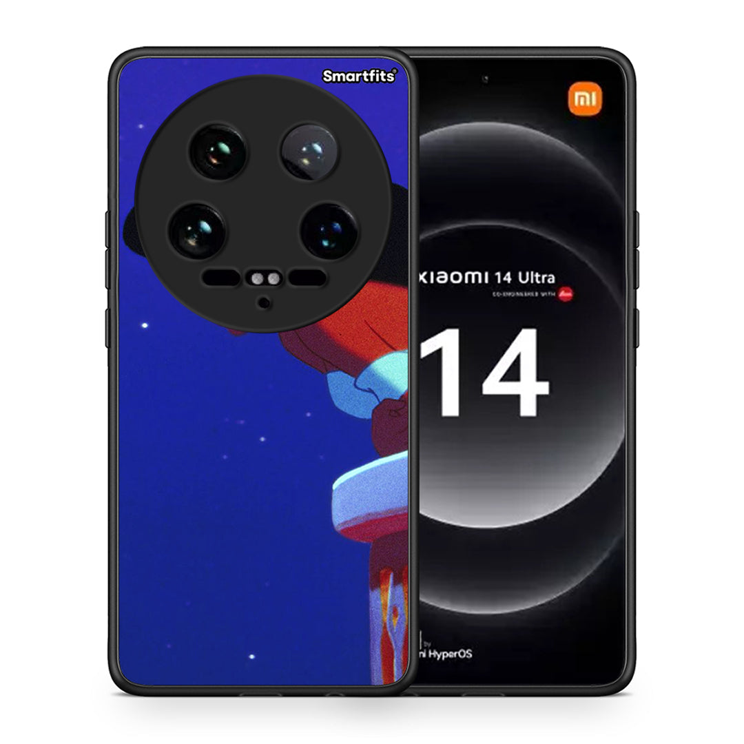 Θήκη Xiaomi 14 Ultra Alladin And Jasmine Love 2 από τη Smartfits με σχέδιο στο πίσω μέρος και μαύρο περίβλημα | Xiaomi 14 Ultra Alladin And Jasmine Love 2 case with colorful back and black bezels