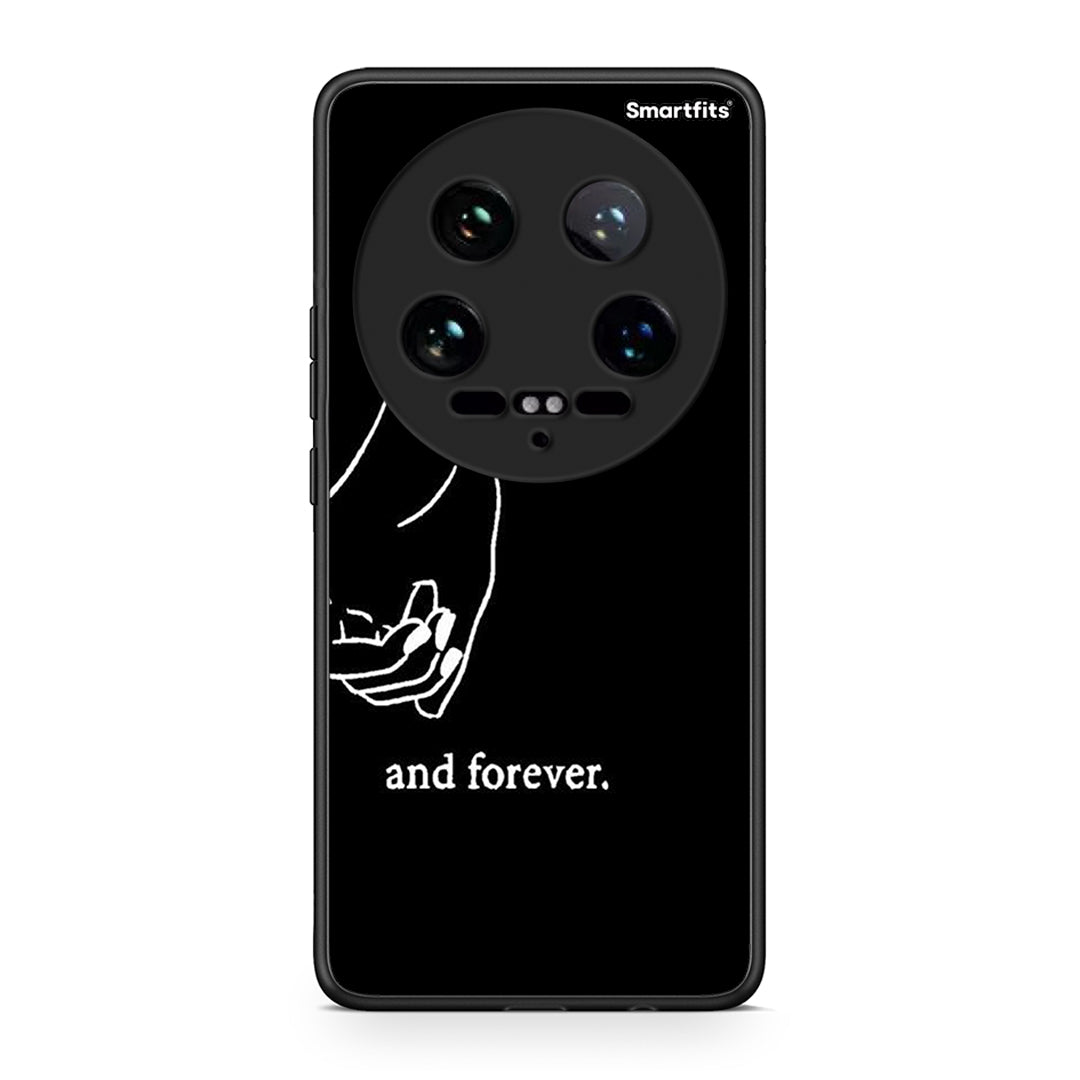 Xiaomi 14 Ultra Always & Forever 2 Θήκη Αγίου Βαλεντίνου από τη Smartfits με σχέδιο στο πίσω μέρος και μαύρο περίβλημα | Smartphone case with colorful back and black bezels by Smartfits