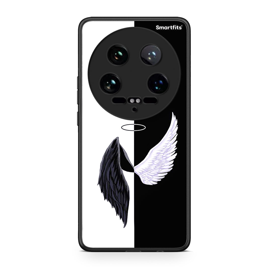 Xiaomi 14 Ultra Angels Demons θήκη από τη Smartfits με σχέδιο στο πίσω μέρος και μαύρο περίβλημα | Smartphone case with colorful back and black bezels by Smartfits