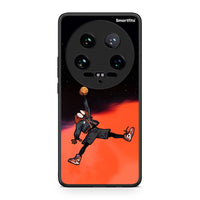 Thumbnail for Xiaomi 14 Ultra Basketball Hero θήκη από τη Smartfits με σχέδιο στο πίσω μέρος και μαύρο περίβλημα | Smartphone case with colorful back and black bezels by Smartfits