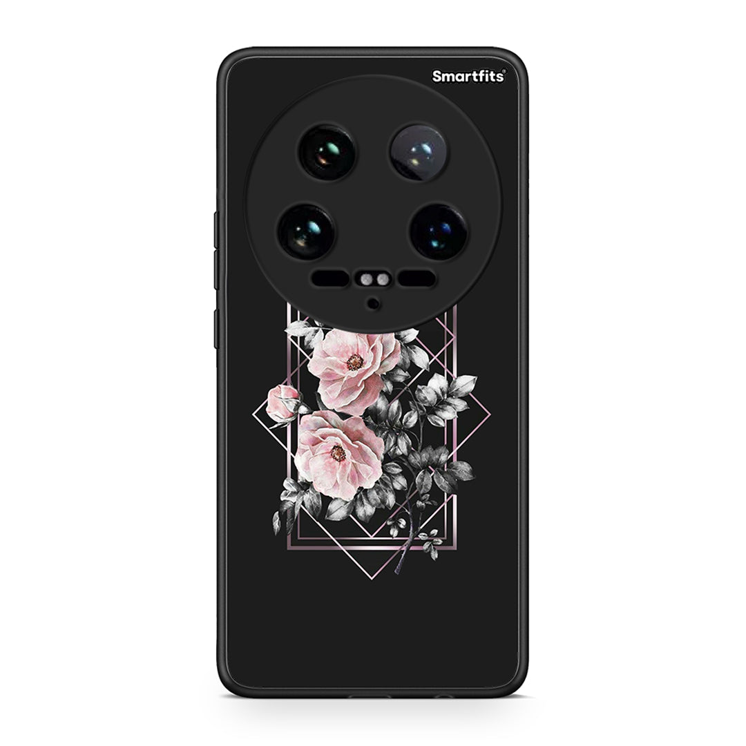 4 - Xiaomi 14 Ultra Frame Flower case, cover, bumper
