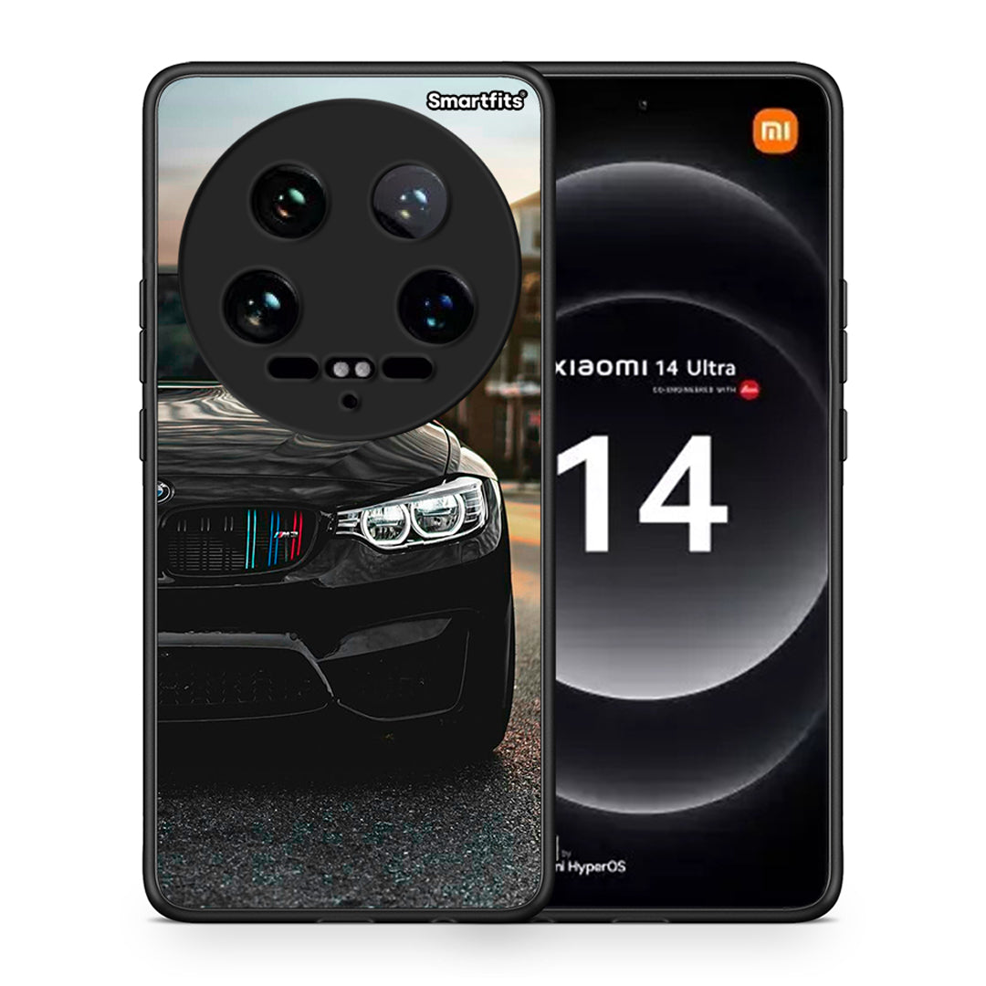 Θήκη Xiaomi 14 Ultra M3 Racing από τη Smartfits με σχέδιο στο πίσω μέρος και μαύρο περίβλημα | Xiaomi 14 Ultra M3 Racing case with colorful back and black bezels