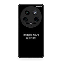 Thumbnail for Xiaomi 14 Ultra Salute θήκη από τη Smartfits με σχέδιο στο πίσω μέρος και μαύρο περίβλημα | Smartphone case with colorful back and black bezels by Smartfits