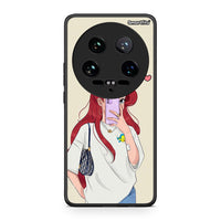 Thumbnail for Xiaomi 14 Ultra Walking Mermaid Θήκη από τη Smartfits με σχέδιο στο πίσω μέρος και μαύρο περίβλημα | Smartphone case with colorful back and black bezels by Smartfits