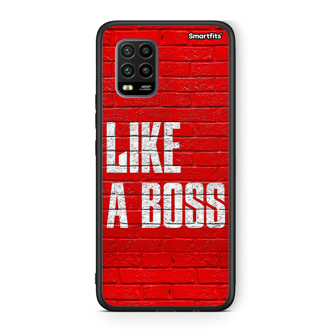 Xiaomi Mi 10 Lite Like A Boss θήκη από τη Smartfits με σχέδιο στο πίσω μέρος και μαύρο περίβλημα | Smartphone case with colorful back and black bezels by Smartfits