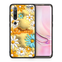 Thumbnail for Θήκη Xiaomi Mi 10 Pro Bubble Daisies από τη Smartfits με σχέδιο στο πίσω μέρος και μαύρο περίβλημα | Xiaomi Mi 10 Pro Bubble Daisies case with colorful back and black bezels