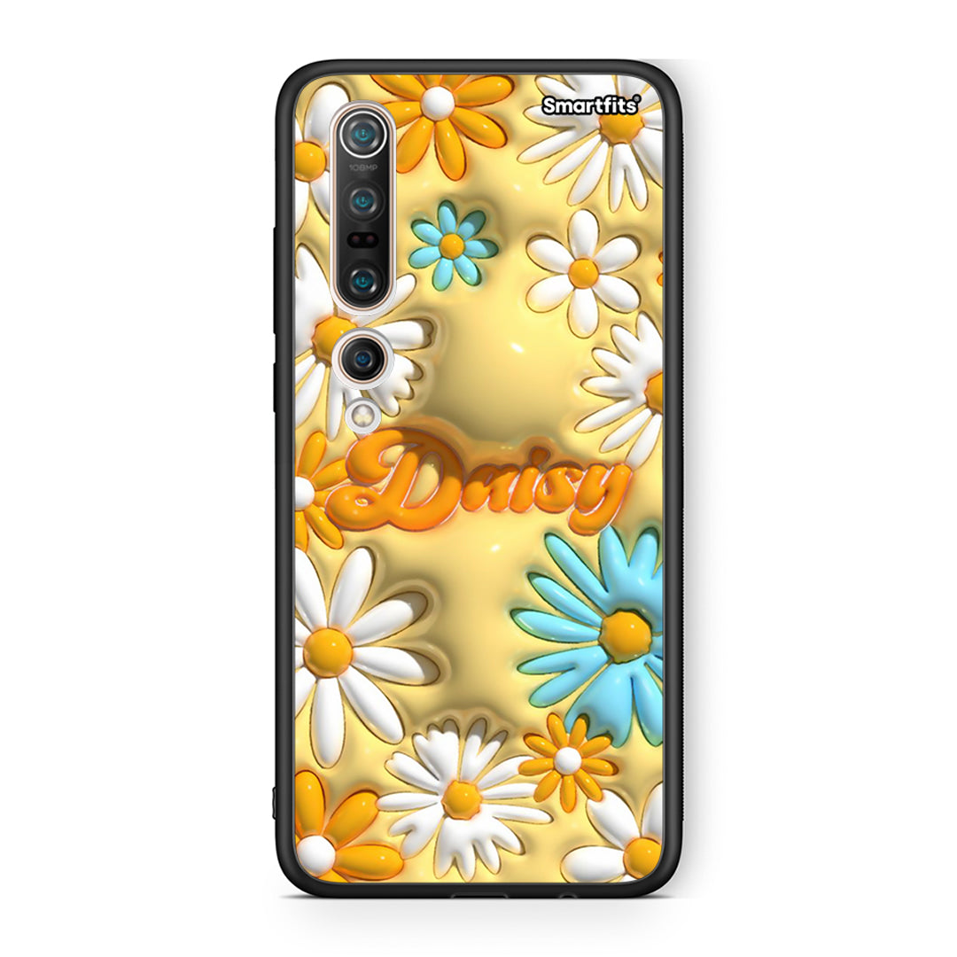 Xiaomi Mi 10 Pro Bubble Daisies θήκη από τη Smartfits με σχέδιο στο πίσω μέρος και μαύρο περίβλημα | Smartphone case with colorful back and black bezels by Smartfits