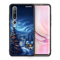 Thumbnail for Θήκη Xiaomi Mi 10 Christmas Scenery από τη Smartfits με σχέδιο στο πίσω μέρος και μαύρο περίβλημα | Xiaomi Mi 10 Christmas Scenery case with colorful back and black bezels