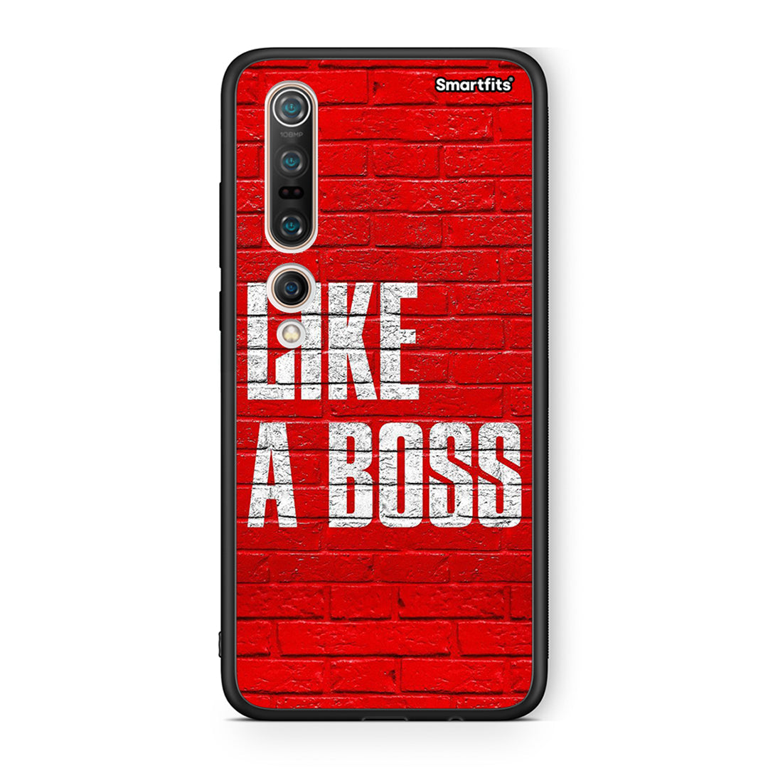 Xiaomi Mi 10 Pro Like A Boss θήκη από τη Smartfits με σχέδιο στο πίσω μέρος και μαύρο περίβλημα | Smartphone case with colorful back and black bezels by Smartfits