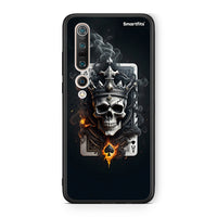 Thumbnail for Xiaomi Mi 10 Skull King Ace θήκη από τη Smartfits με σχέδιο στο πίσω μέρος και μαύρο περίβλημα | Smartphone case with colorful back and black bezels by Smartfits