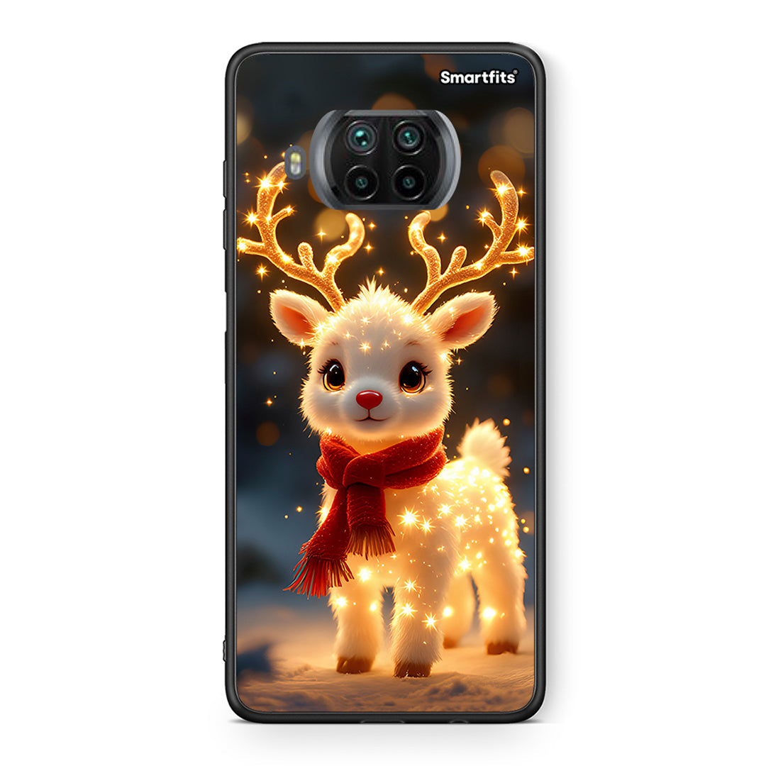 Θήκη Xiaomi Mi 10T Lite Christmas Cutie από τη Smartfits με σχέδιο στο πίσω μέρος και μαύρο περίβλημα | Xiaomi Mi 10T Lite Christmas Cutie case with colorful back and black bezels