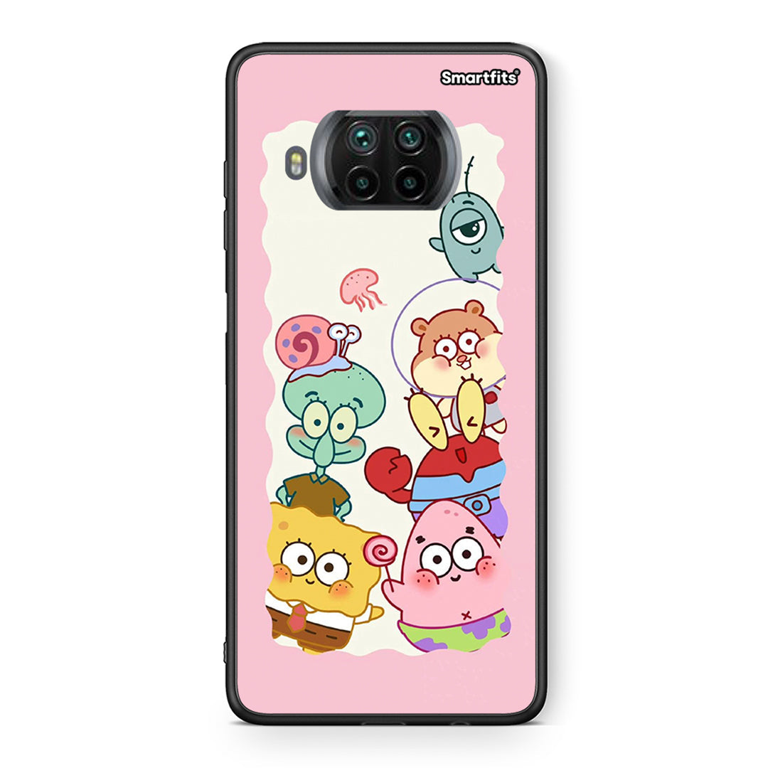 Θήκη Xiaomi Mi 10T Lite Cute Companion από τη Smartfits με σχέδιο στο πίσω μέρος και μαύρο περίβλημα | Xiaomi Mi 10T Lite Cute Companion case with colorful back and black bezels