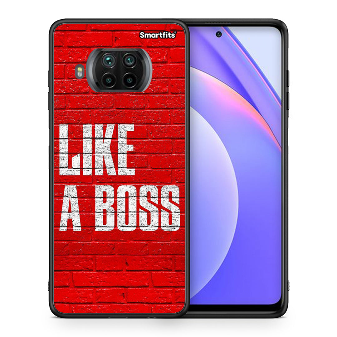 Θήκη Xiaomi Mi 10T Lite Like A Boss από τη Smartfits με σχέδιο στο πίσω μέρος και μαύρο περίβλημα | Xiaomi Mi 10T Lite Like A Boss case with colorful back and black bezels