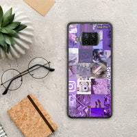 Thumbnail for Purple Aesthetic Collage - Xiaomi Mi 10T Lite θήκη