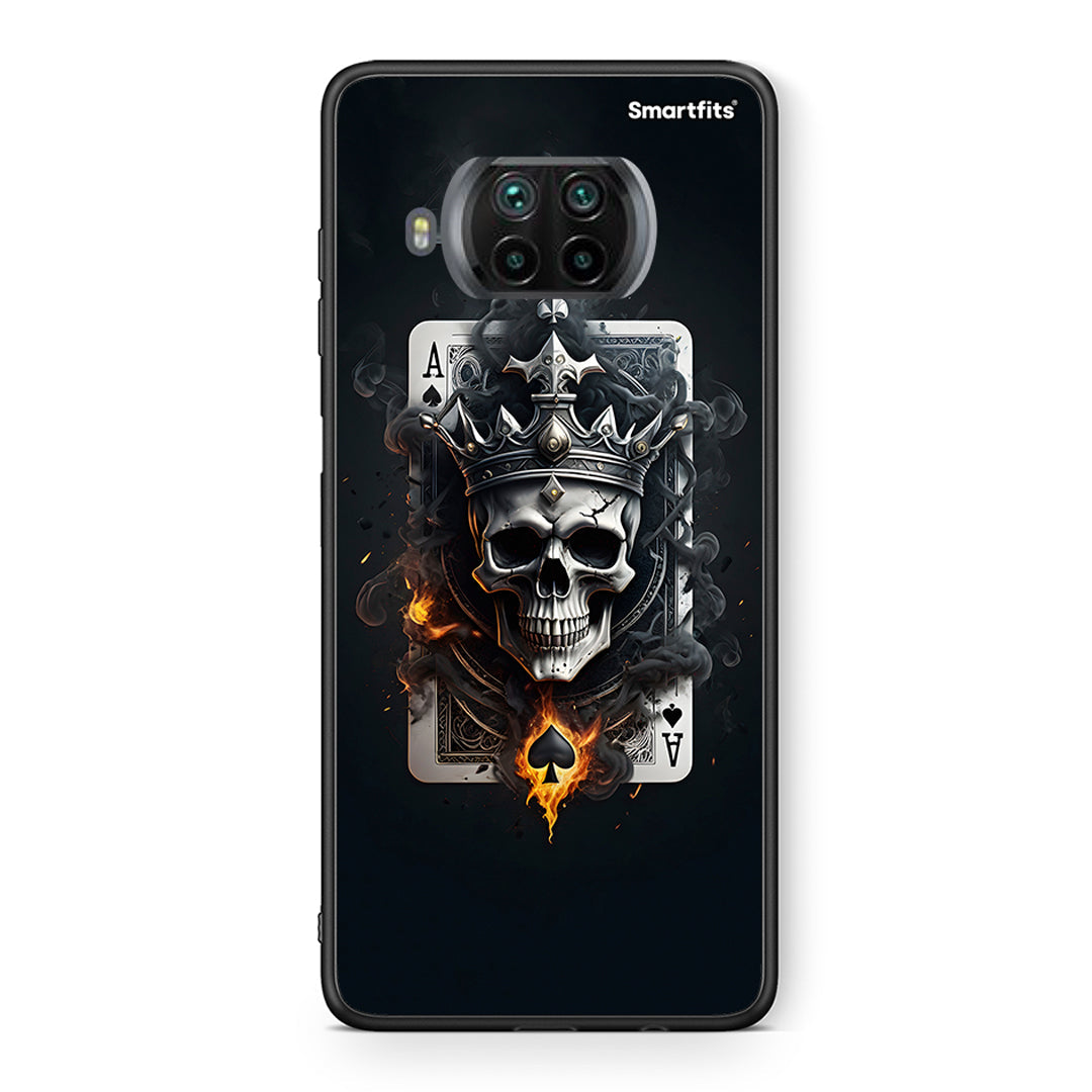 Θήκη Xiaomi Mi 10T Lite Skull King Ace από τη Smartfits με σχέδιο στο πίσω μέρος και μαύρο περίβλημα | Xiaomi Mi 10T Lite Skull King Ace case with colorful back and black bezels