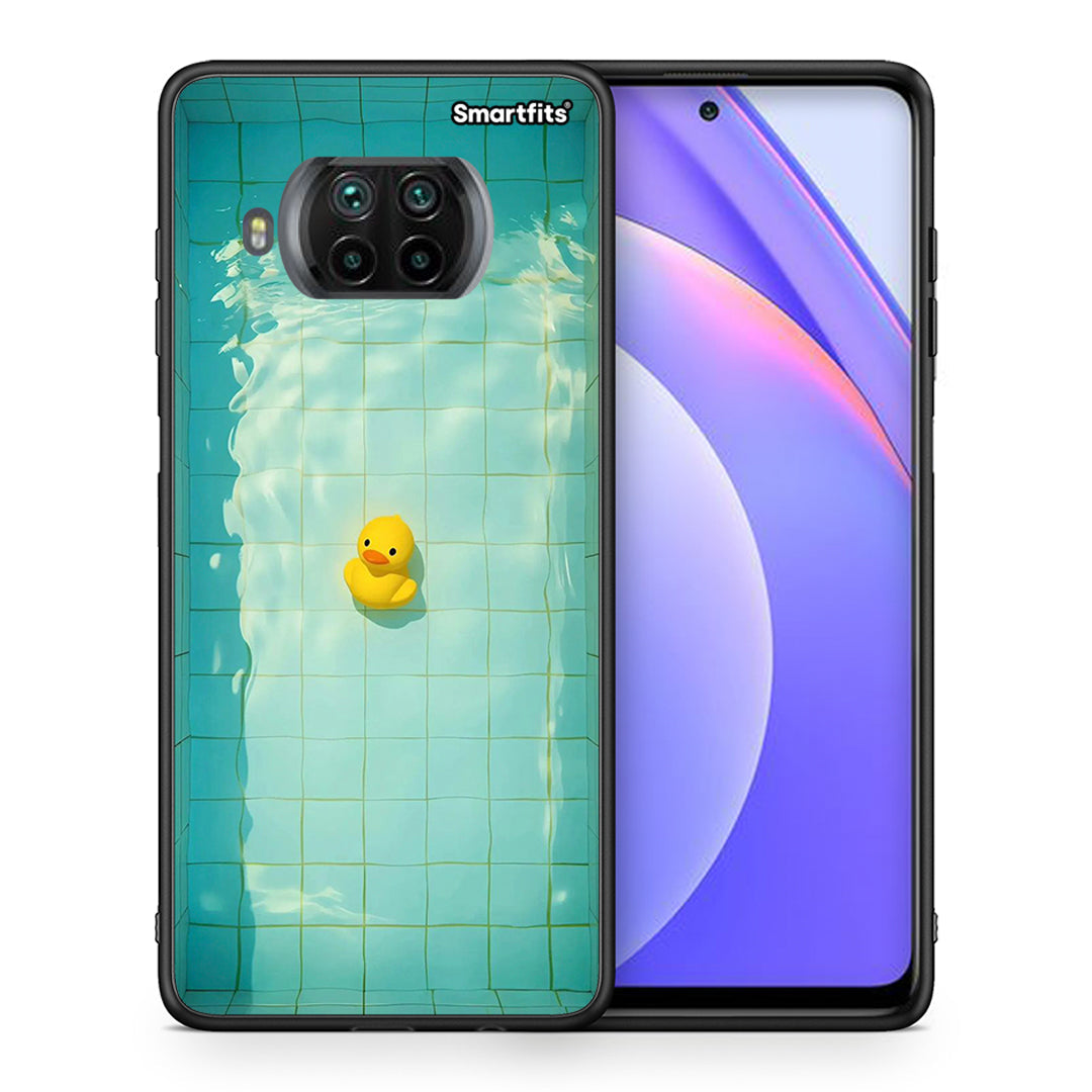 Θήκη Xiaomi Mi 10T Lite Yellow Duck από τη Smartfits με σχέδιο στο πίσω μέρος και μαύρο περίβλημα | Xiaomi Mi 10T Lite Yellow Duck case with colorful back and black bezels