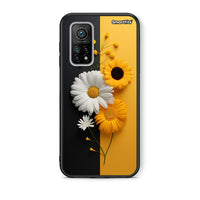 Thumbnail for Θήκη Xiaomi Mi 10T/10T Pro Yellow Daisies από τη Smartfits με σχέδιο στο πίσω μέρος και μαύρο περίβλημα | Xiaomi Mi 10T/10T Pro Yellow Daisies case with colorful back and black bezels