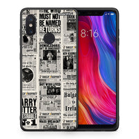 Thumbnail for Θήκη Xiaomi Mi 8 Harry Paper από τη Smartfits με σχέδιο στο πίσω μέρος και μαύρο περίβλημα | Xiaomi Mi 8 Harry Paper case with colorful back and black bezels