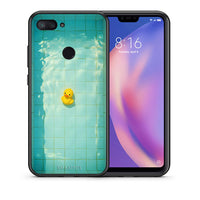 Thumbnail for Θήκη Xiaomi Mi 8 Lite Yellow Duck από τη Smartfits με σχέδιο στο πίσω μέρος και μαύρο περίβλημα | Xiaomi Mi 8 Lite Yellow Duck case with colorful back and black bezels