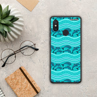 Thumbnail for Swimming Dolphins - Xiaomi Mi 8