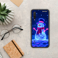 Thumbnail for Christmas Neon Snowman - Xiaomi Mi 9 Lite θήκη