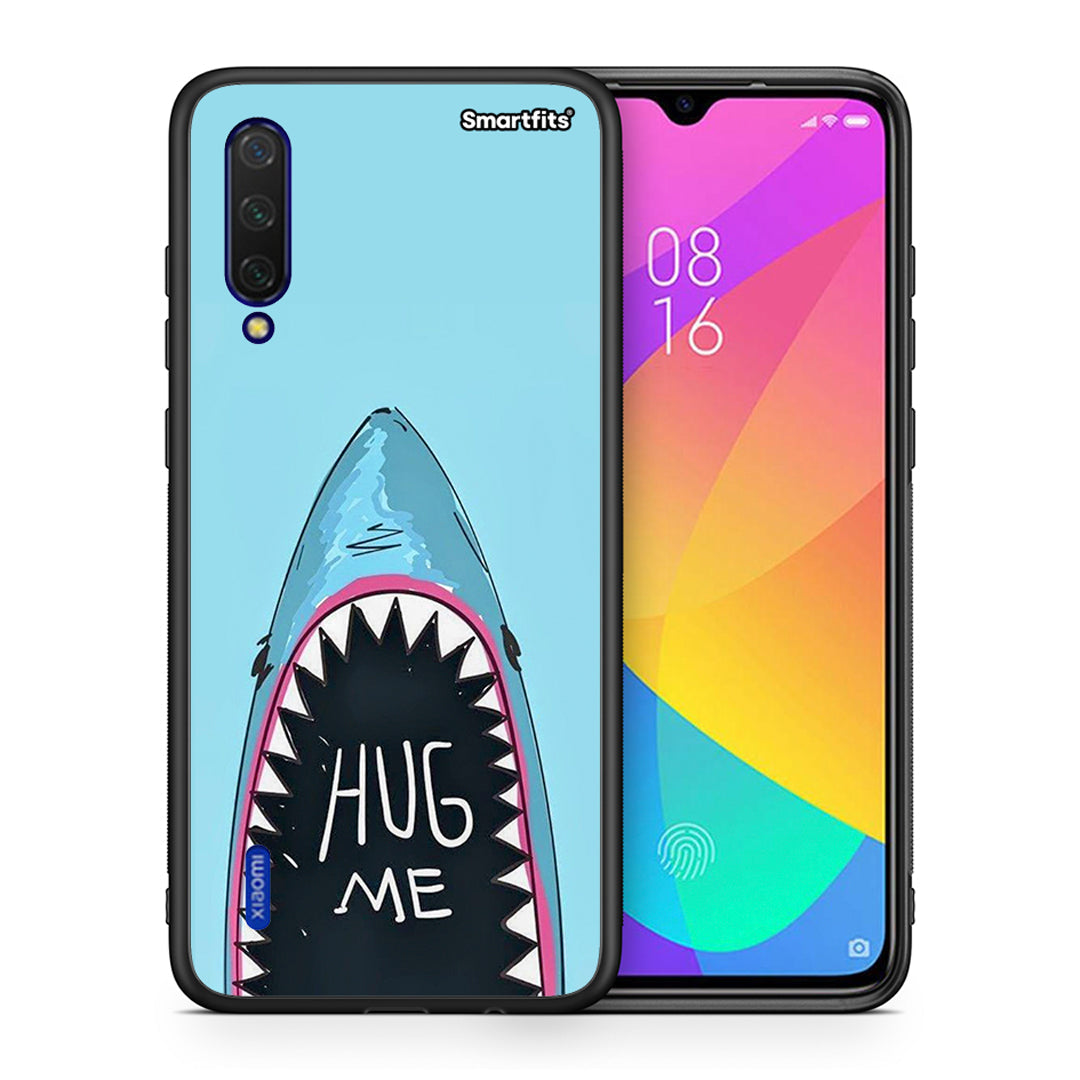 Θήκη Xiaomi Mi 9 Lite Hug Me από τη Smartfits με σχέδιο στο πίσω μέρος και μαύρο περίβλημα | Xiaomi Mi 9 Lite Hug Me case with colorful back and black bezels