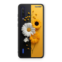 Thumbnail for Xiaomi Mi 9 Lite Yellow Daisies θήκη από τη Smartfits με σχέδιο στο πίσω μέρος και μαύρο περίβλημα | Smartphone case with colorful back and black bezels by Smartfits