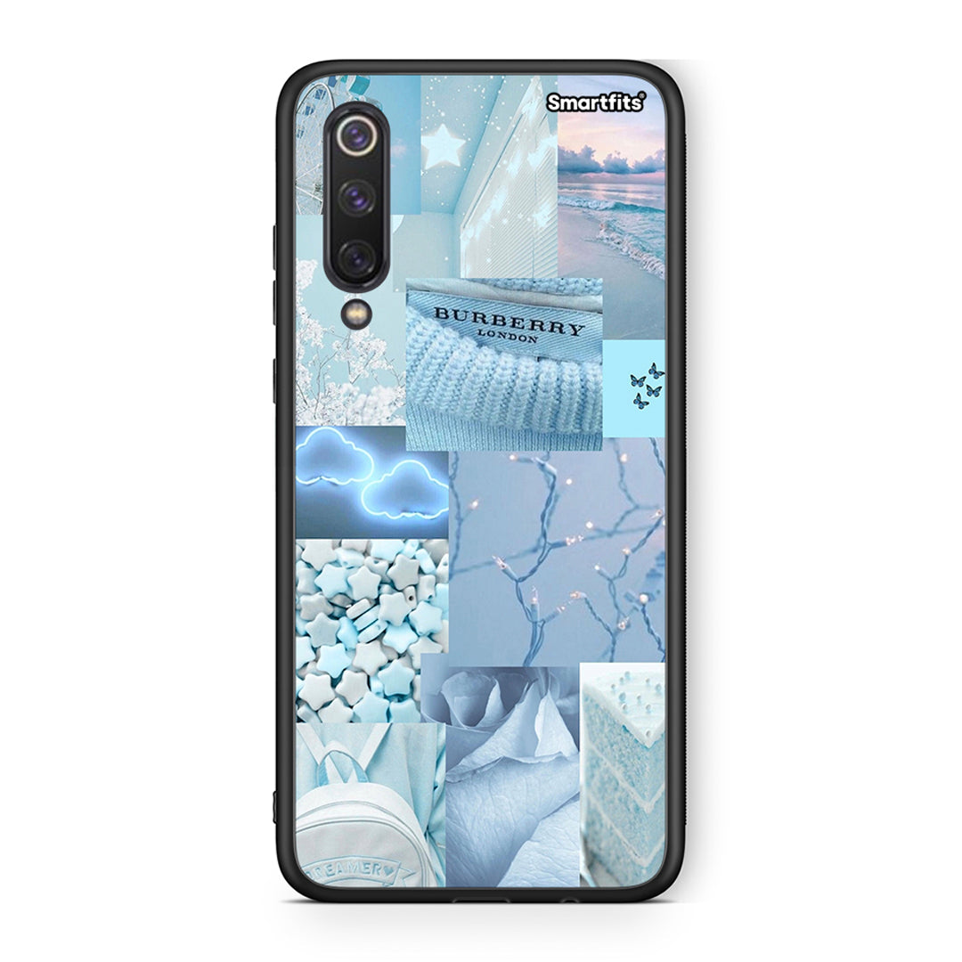 Xiaomi Mi 9 SE Ciel Aesthetic Collage θήκη από τη Smartfits με σχέδιο στο πίσω μέρος και μαύρο περίβλημα | Smartphone case with colorful back and black bezels by Smartfits