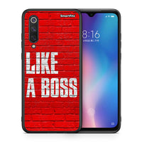 Thumbnail for Θήκη Xiaomi Mi 9 SE Like A Boss από τη Smartfits με σχέδιο στο πίσω μέρος και μαύρο περίβλημα | Xiaomi Mi 9 SE Like A Boss case with colorful back and black bezels