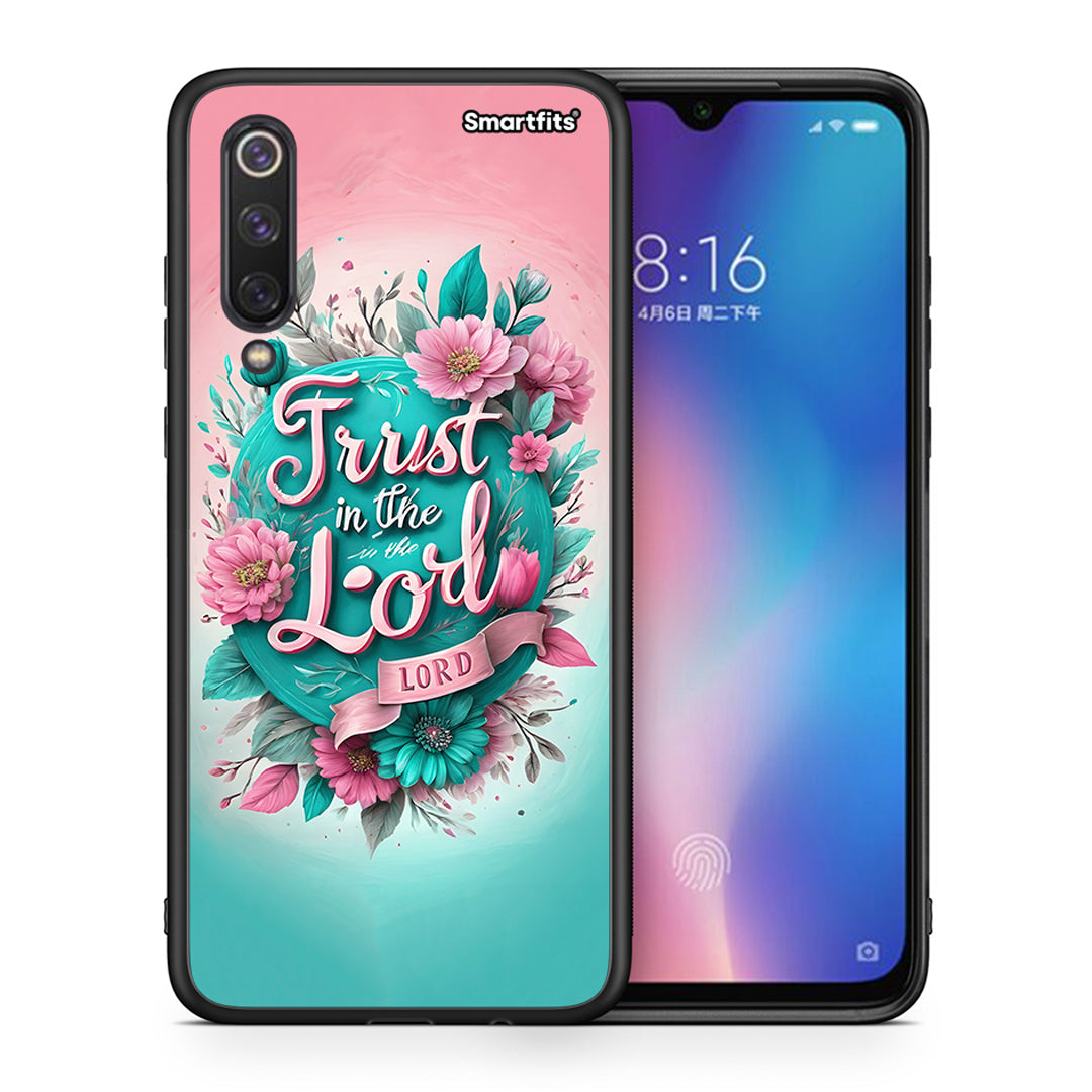 Θήκη Xiaomi Mi 9 SE Lord Trust από τη Smartfits με σχέδιο στο πίσω μέρος και μαύρο περίβλημα | Xiaomi Mi 9 SE Lord Trust case with colorful back and black bezels