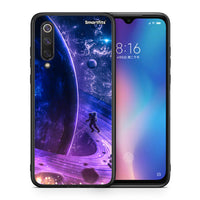 Thumbnail for Θήκη Xiaomi Mi 9 SE Lost Astronaut από τη Smartfits με σχέδιο στο πίσω μέρος και μαύρο περίβλημα | Xiaomi Mi 9 SE Lost Astronaut case with colorful back and black bezels