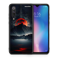 Thumbnail for Θήκη Xiaomi Mi 9 SE Red Full Moon από τη Smartfits με σχέδιο στο πίσω μέρος και μαύρο περίβλημα | Xiaomi Mi 9 SE Red Full Moon case with colorful back and black bezels