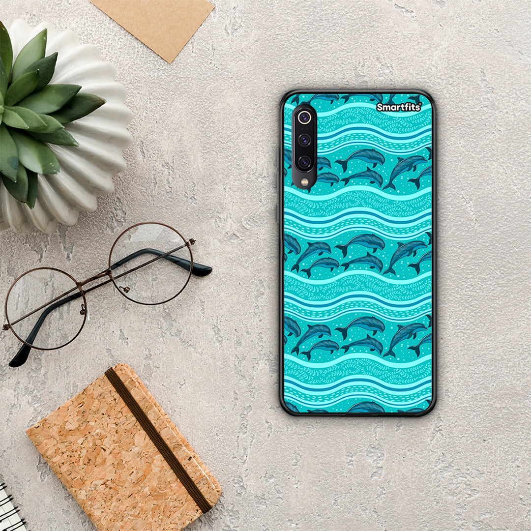 Swimming Dolphins - Xiaomi Mi 9 case