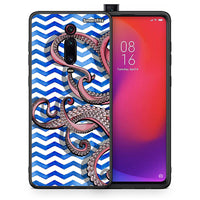 Thumbnail for Θήκη Xiaomi Mi 9T Chevron Devilfish από τη Smartfits με σχέδιο στο πίσω μέρος και μαύρο περίβλημα | Xiaomi Mi 9T Chevron Devilfish case with colorful back and black bezels