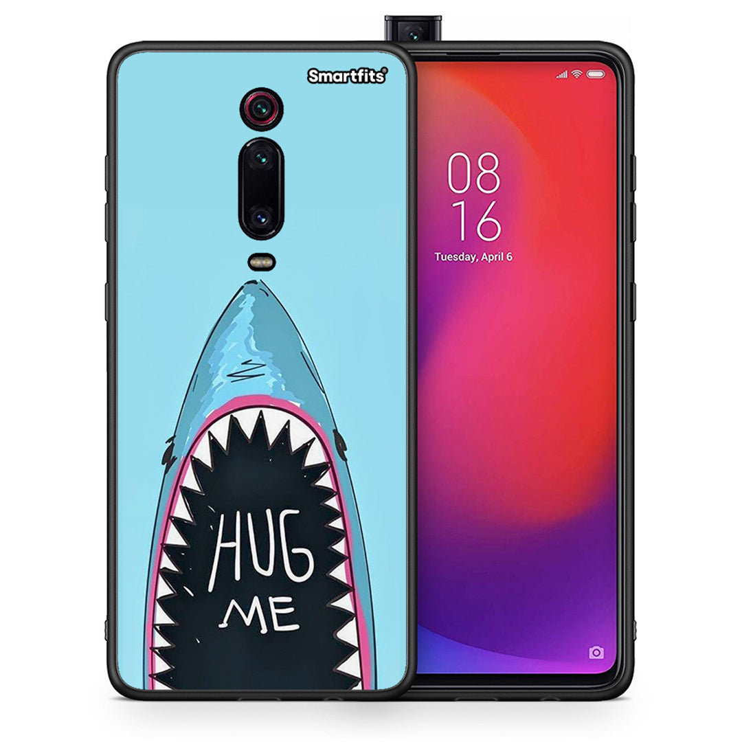 Θήκη Xiaomi Mi 9T Hug Me από τη Smartfits με σχέδιο στο πίσω μέρος και μαύρο περίβλημα | Xiaomi Mi 9T Hug Me case with colorful back and black bezels