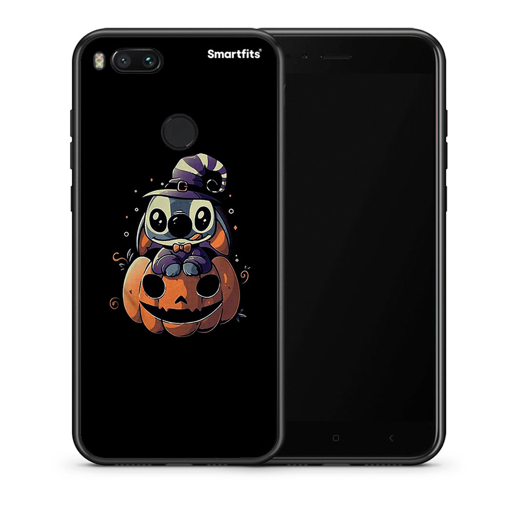 Θήκη Xiaomi Mi A1 Halloween Stitch από τη Smartfits με σχέδιο στο πίσω μέρος και μαύρο περίβλημα | Xiaomi Mi A1 Halloween Stitch case with colorful back and black bezels