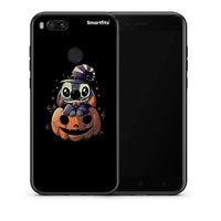 Thumbnail for Θήκη Xiaomi Mi A1 Halloween Stitch από τη Smartfits με σχέδιο στο πίσω μέρος και μαύρο περίβλημα | Xiaomi Mi A1 Halloween Stitch case with colorful back and black bezels