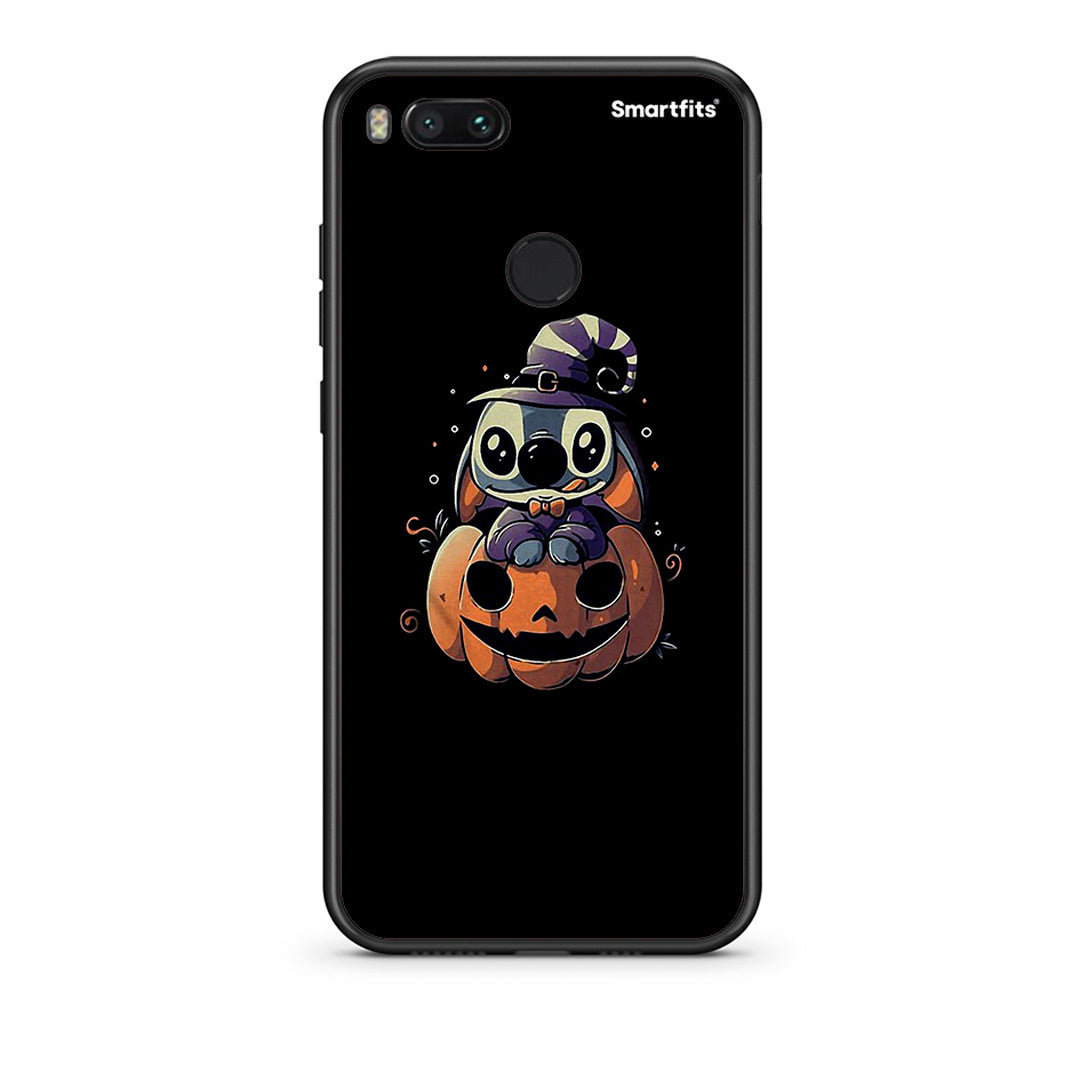 xiaomi mi aHalloween Stitch θήκη από τη Smartfits με σχέδιο στο πίσω μέρος και μαύρο περίβλημα | Smartphone case with colorful back and black bezels by Smartfits