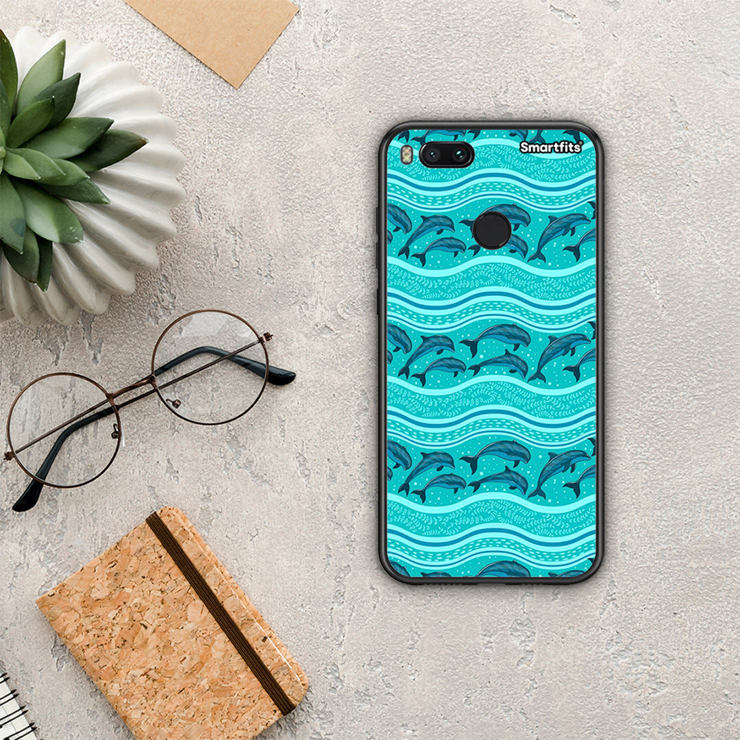 Swimming Dolphins - Xiaomi Mi A1 case