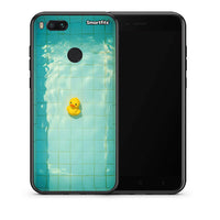 Thumbnail for Θήκη Xiaomi Mi A1 Yellow Duck από τη Smartfits με σχέδιο στο πίσω μέρος και μαύρο περίβλημα | Xiaomi Mi A1 Yellow Duck case with colorful back and black bezels