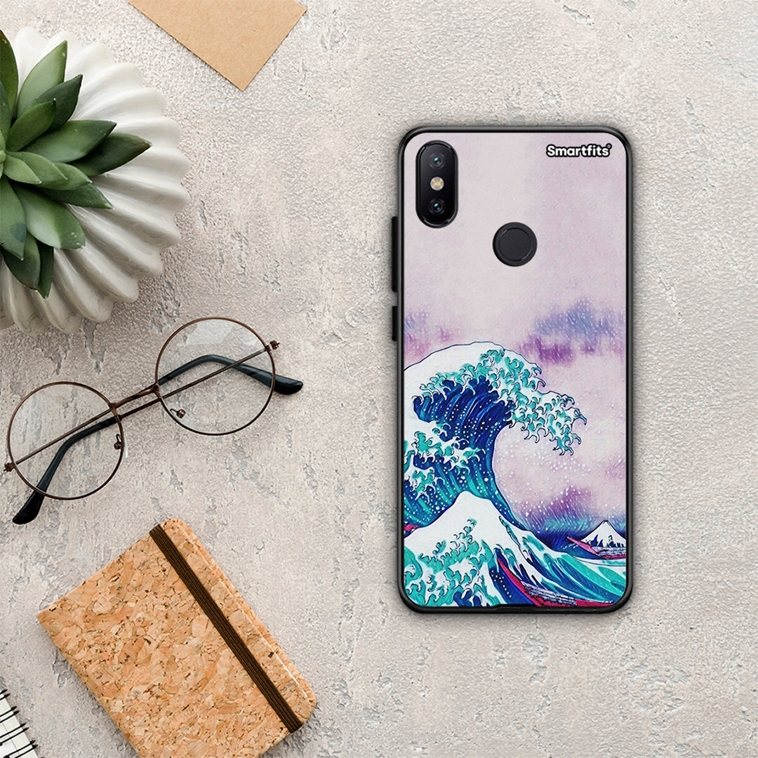 Blue Waves - Xiaomi Mi A2 case