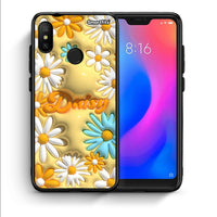 Thumbnail for Θήκη Xiaomi Mi A2 Lite Bubble Daisies από τη Smartfits με σχέδιο στο πίσω μέρος και μαύρο περίβλημα | Xiaomi Mi A2 Lite Bubble Daisies case with colorful back and black bezels