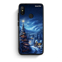 Thumbnail for Xiaomi Mi A2 Lite Christmas Scenery θήκη από τη Smartfits με σχέδιο στο πίσω μέρος και μαύρο περίβλημα | Smartphone case with colorful back and black bezels by Smartfits