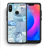 Thumbnail for Θήκη Xiaomi Mi A2 Lite Ciel Aesthetic Collage από τη Smartfits με σχέδιο στο πίσω μέρος και μαύρο περίβλημα | Xiaomi Mi A2 Lite Ciel Aesthetic Collage case with colorful back and black bezels