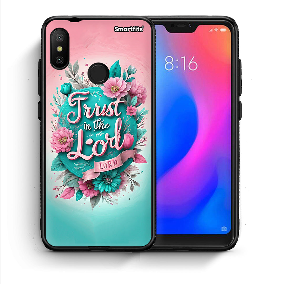 Θήκη Xiaomi Mi A2 Lite Lord Trust από τη Smartfits με σχέδιο στο πίσω μέρος και μαύρο περίβλημα | Xiaomi Mi A2 Lite Lord Trust case with colorful back and black bezels