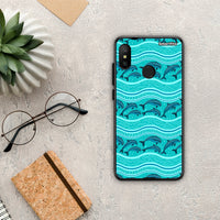 Thumbnail for Swimming Dolphins - Xiaomi Mi A2 Lite case