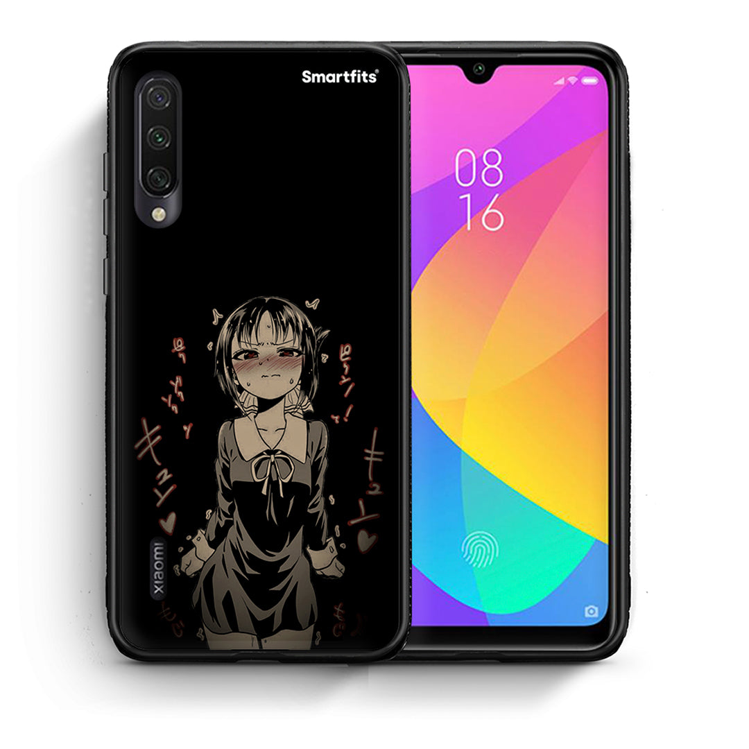 Θήκη Xiaomi Mi A3 Anime Girl από τη Smartfits με σχέδιο στο πίσω μέρος και μαύρο περίβλημα | Xiaomi Mi A3 Anime Girl case with colorful back and black bezels