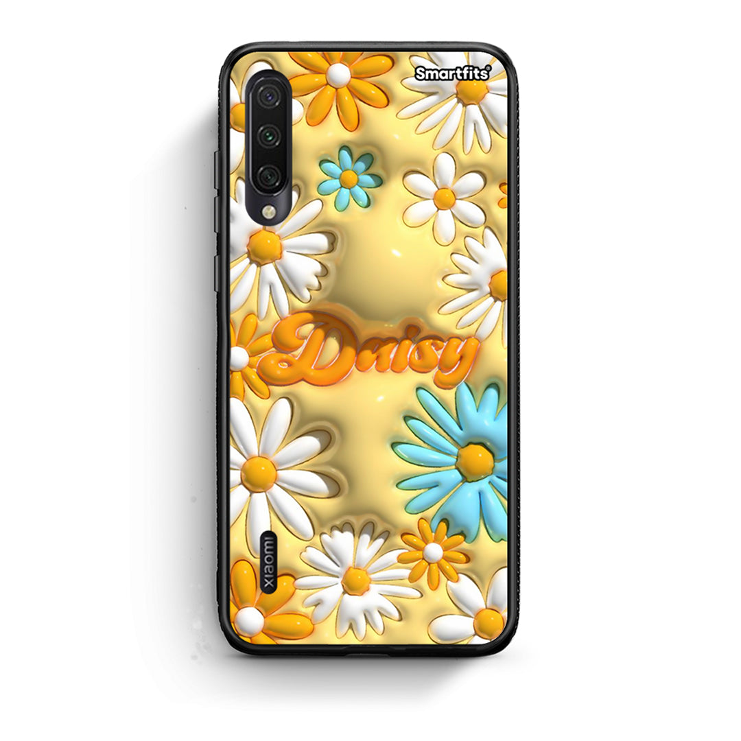 Xiaomi Mi A3 Bubble Daisies θήκη από τη Smartfits με σχέδιο στο πίσω μέρος και μαύρο περίβλημα | Smartphone case with colorful back and black bezels by Smartfits